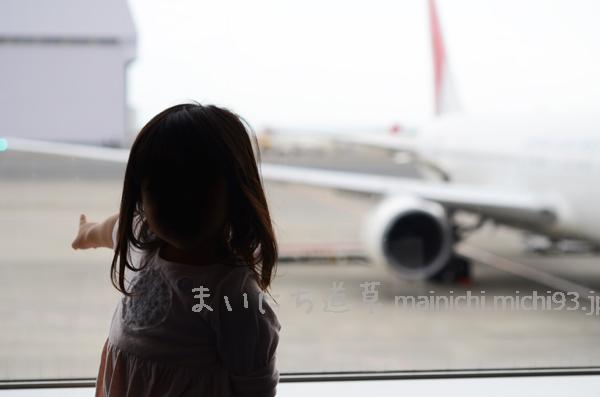 長女はじめての飛行機 長女はじめての飛行機