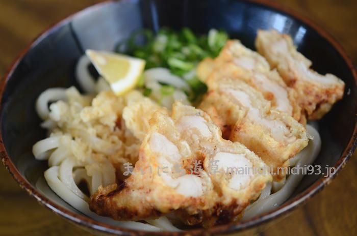 とり天ぶっかけ(小)450円