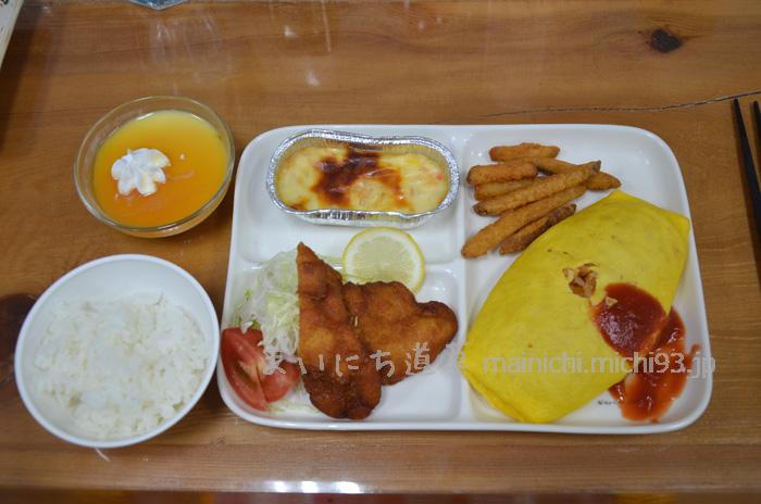 民宿げんべいのキッズプレート